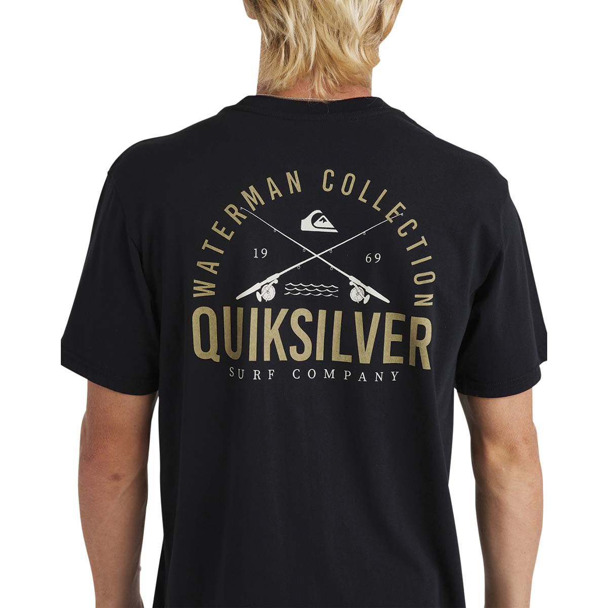 Quiksilver Men&rsquo;s South Side Short Sleeve Tee Black S, Black, bcf_hi-res