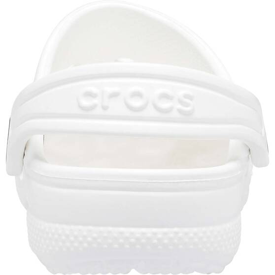 Crocs Kids' Baya Clogs, White, bcf_hi-res