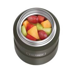 Thermos King Vacuum Insulated Food Jar 470ml Matte Army, Matte Army, bcf_hi-res