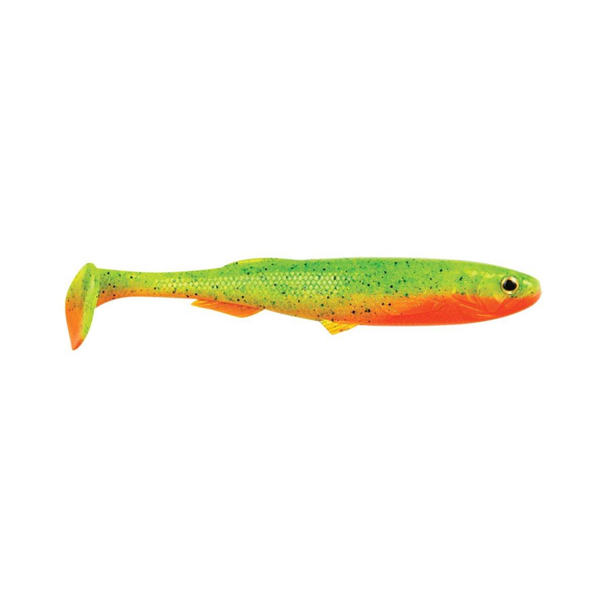 Pro Lure XL Shad Soft Plastic Minnow 200mm Papaya UV, Papaya UV, bcf_hi-res
