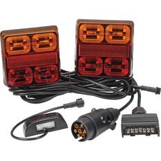 Narva 12V Box Trailer Lamp Plug & Play Kit Square Lamps MDL35, , bcf_hi-res