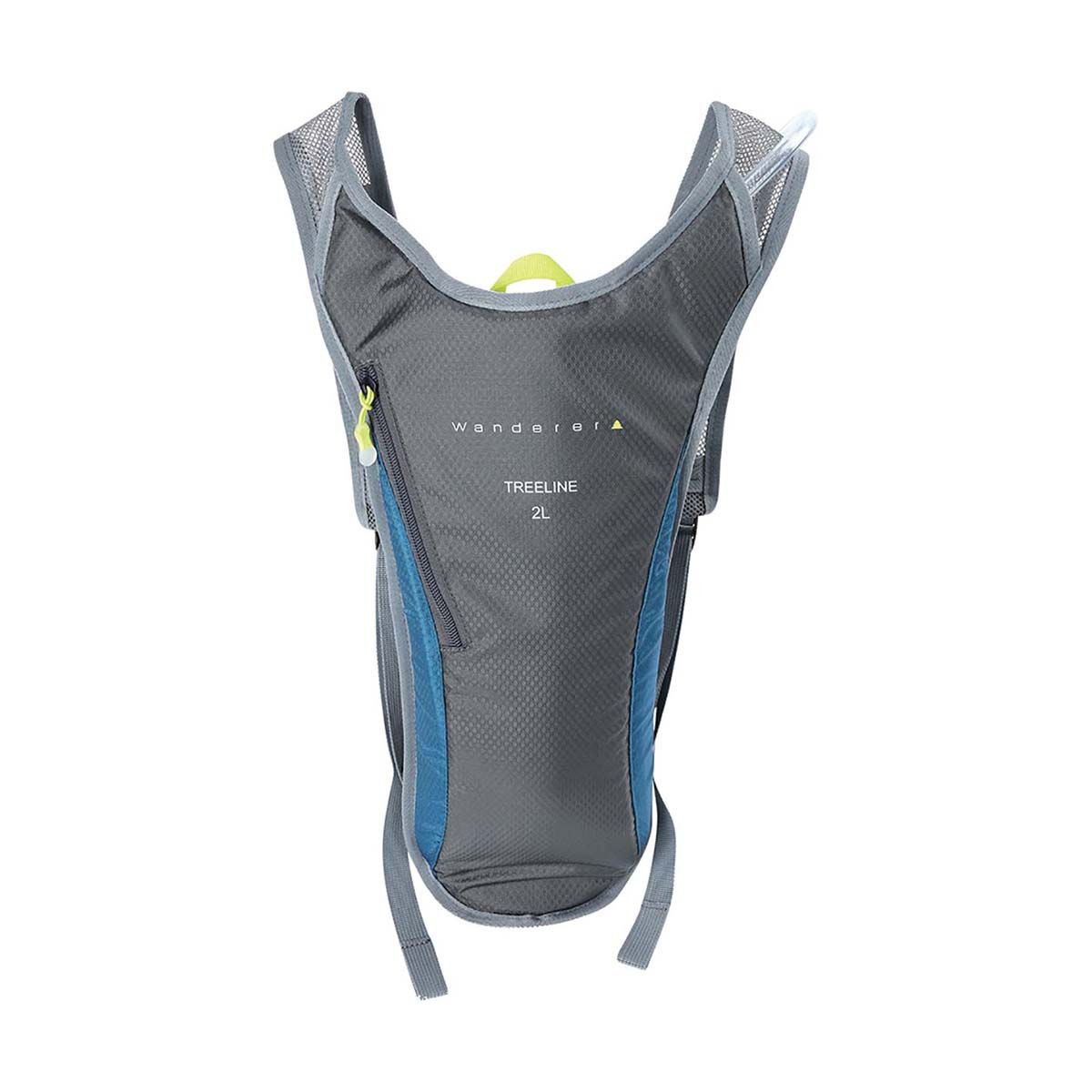 Wanderer Treeline 2L Hydration Pack Blue, Blue, bcf_hi-res