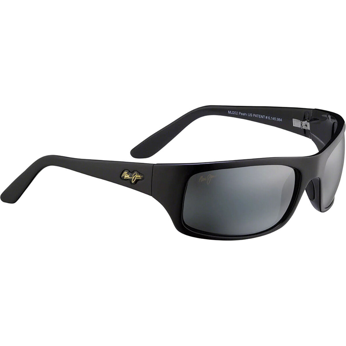 Maui Jim Men's Peahi Sunglasses with Grey Lens, , bcf_hi-res