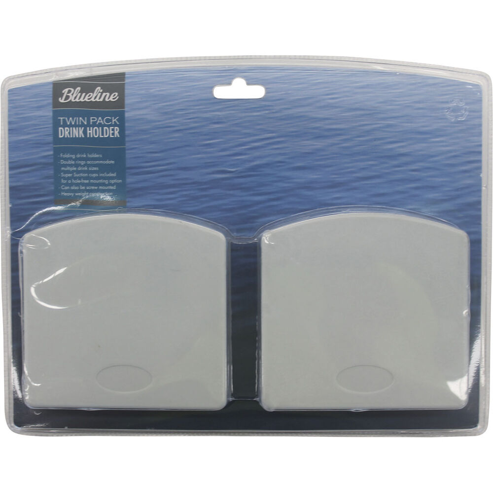 Blueline Folding Drink Holder Twin Pack BCF