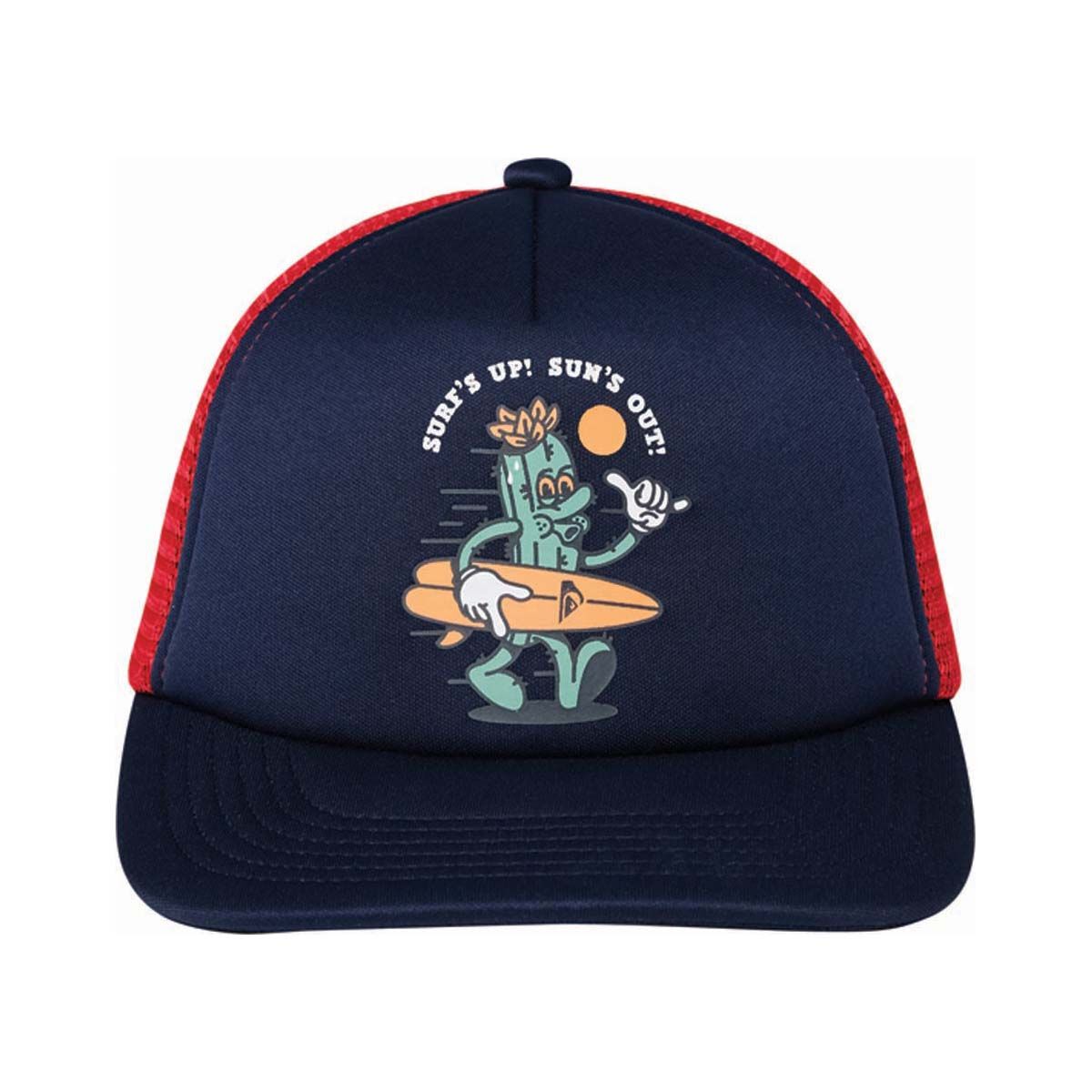 Quiksilver Kids' Slab Bruiser Cap Dark Navy OSFM, Dark Navy, bcf_hi-res