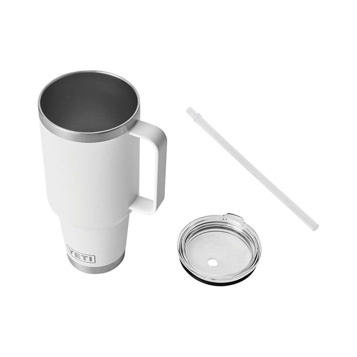 YETI&reg; Rambler&reg; Straw Mug 42 oz (1.2 L) White, White, bcf_hi-res