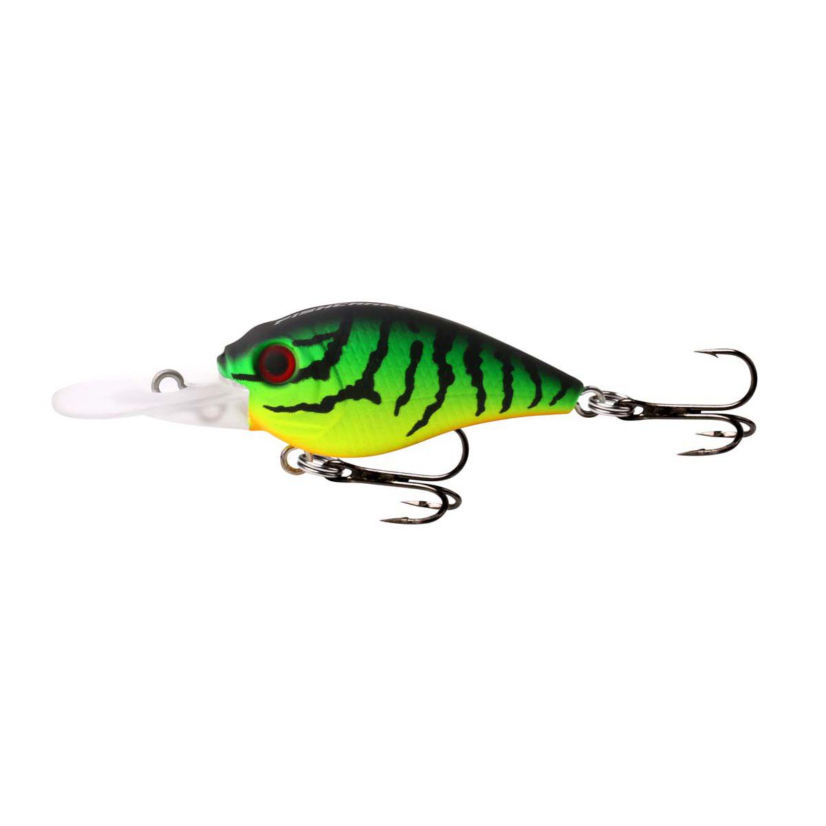 Fishcraft B-Cranky Hard Body Lure 46mm Lime Tiger, Lime Tiger, bcf_hi-res