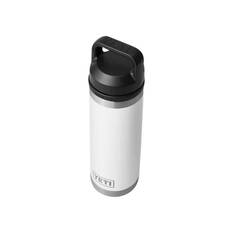 YETI® Rambler® Bottle 18 oz (532ml)  with Chug Cap White, White, bcf_hi-res