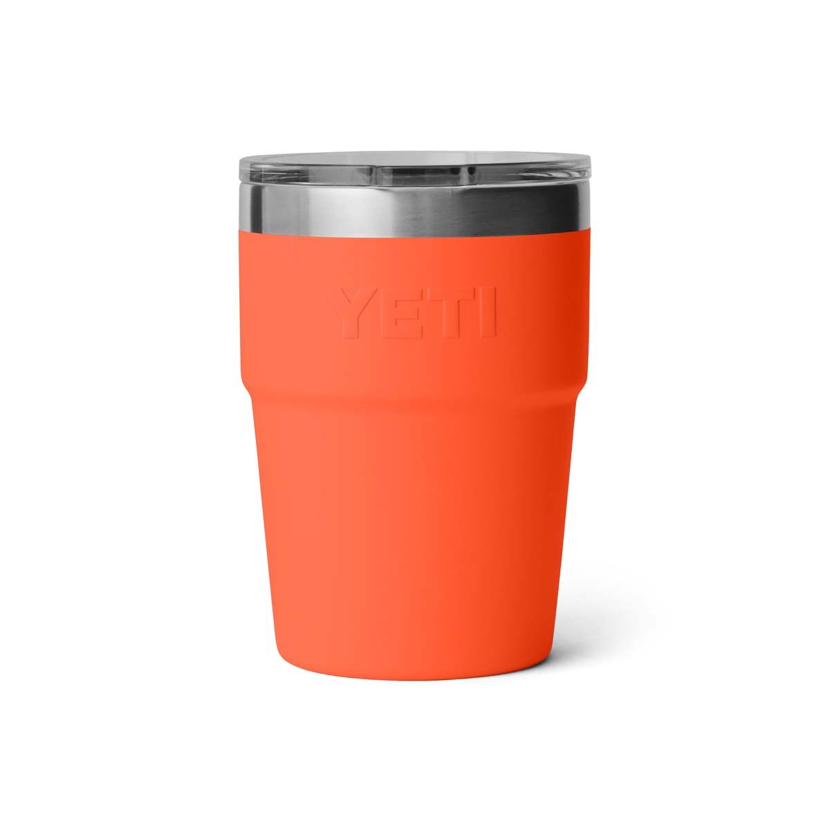 YETI&reg; Rambler&reg; Stackable Cup 16 oz (473ml), Papaya, bcf_hi-res