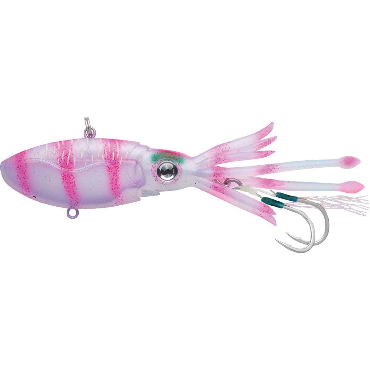 Nomad Squidtrex Jig Lure 110mm Pink Tiger, Pink Tiger, bcf_hi-res