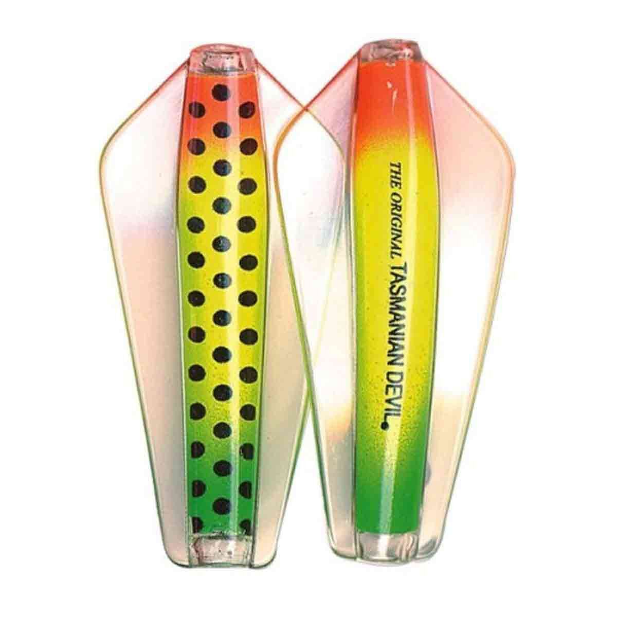 Wigston Tassie Devil Hard Body Lure 13.5g Mardi Gras, Mardi Gras, bcf_hi-res