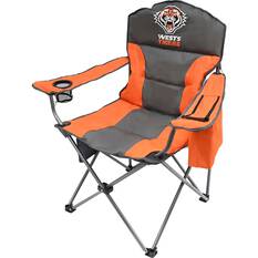 NRL Wests Tigers Camp Chair 130kg, , bcf_hi-res