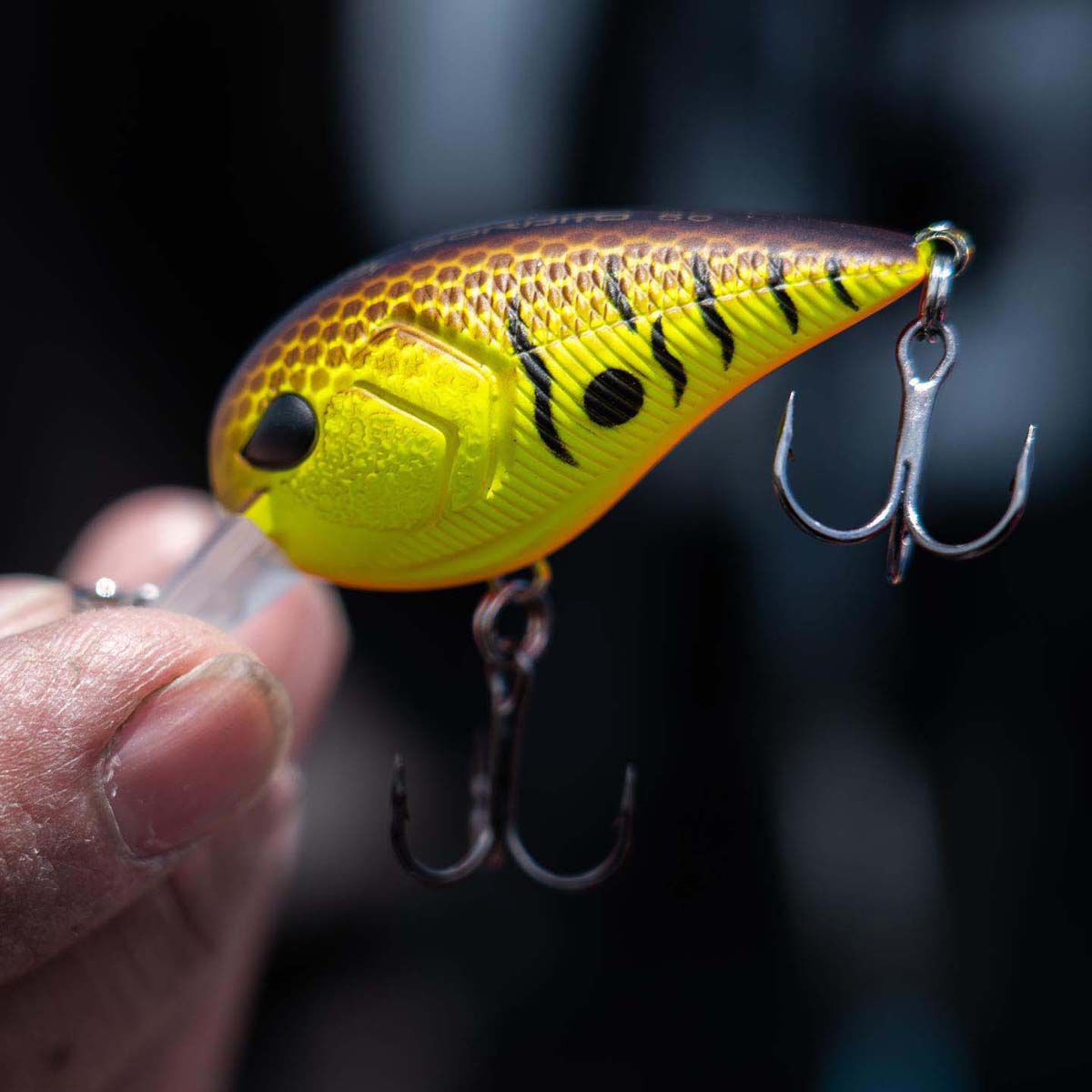 13 Fishing Gordito Crankbait Lure 2in Brown Craw, Brown Craw, bcf_hi-res