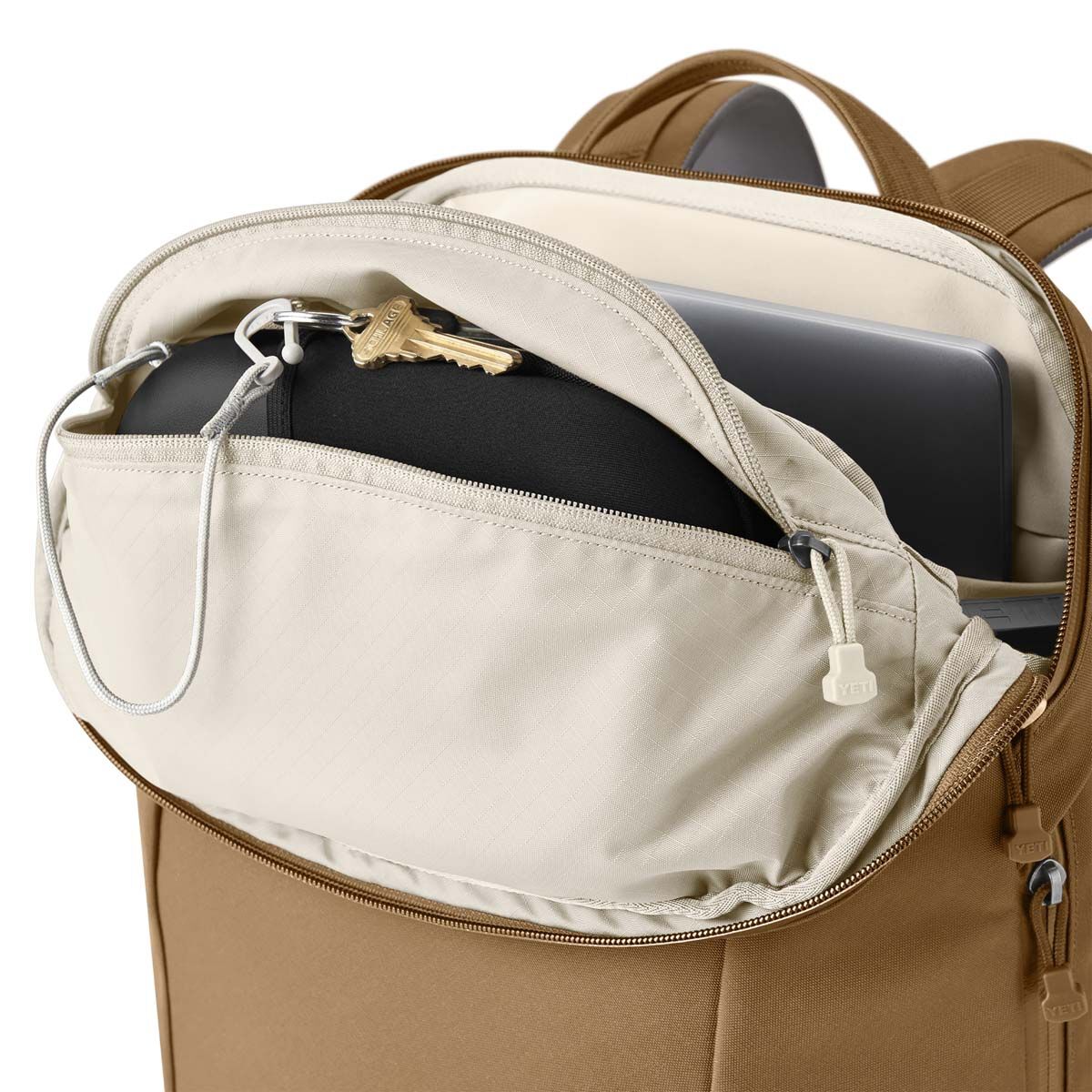 YETI&reg; Crossroads&reg; 22L Backpack Alpine Brown, Alpine Brown, bcf_hi-res