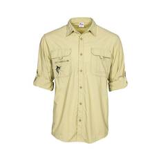 The Great Northern Brewing Co. Mens Long Sleeve Fishing Shirt, Sand, bcf_hi-res