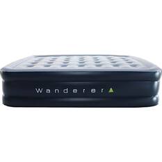 Wanderer Premium Double High Queen Air Bed with 240V Pump, , bcf_hi-res