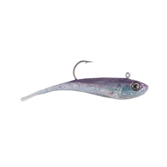 Berkley PowerBait PowerSwitch Soft Plastic Lure 4.5in Purple Wizard, Purple Wizard, bcf_hi-res