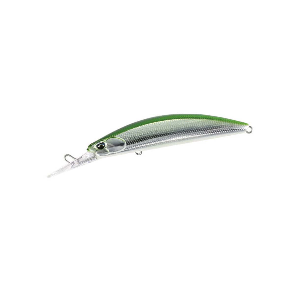 Duo Deepfeat 87DRF Hard Body Lure 87mm Green Back Silver, Green Back Silver, bcf_hi-res
