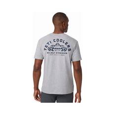YETI Coolers® Men’s Wildly Stronger Short Sleeve Tee, Grey, bcf_hi-res