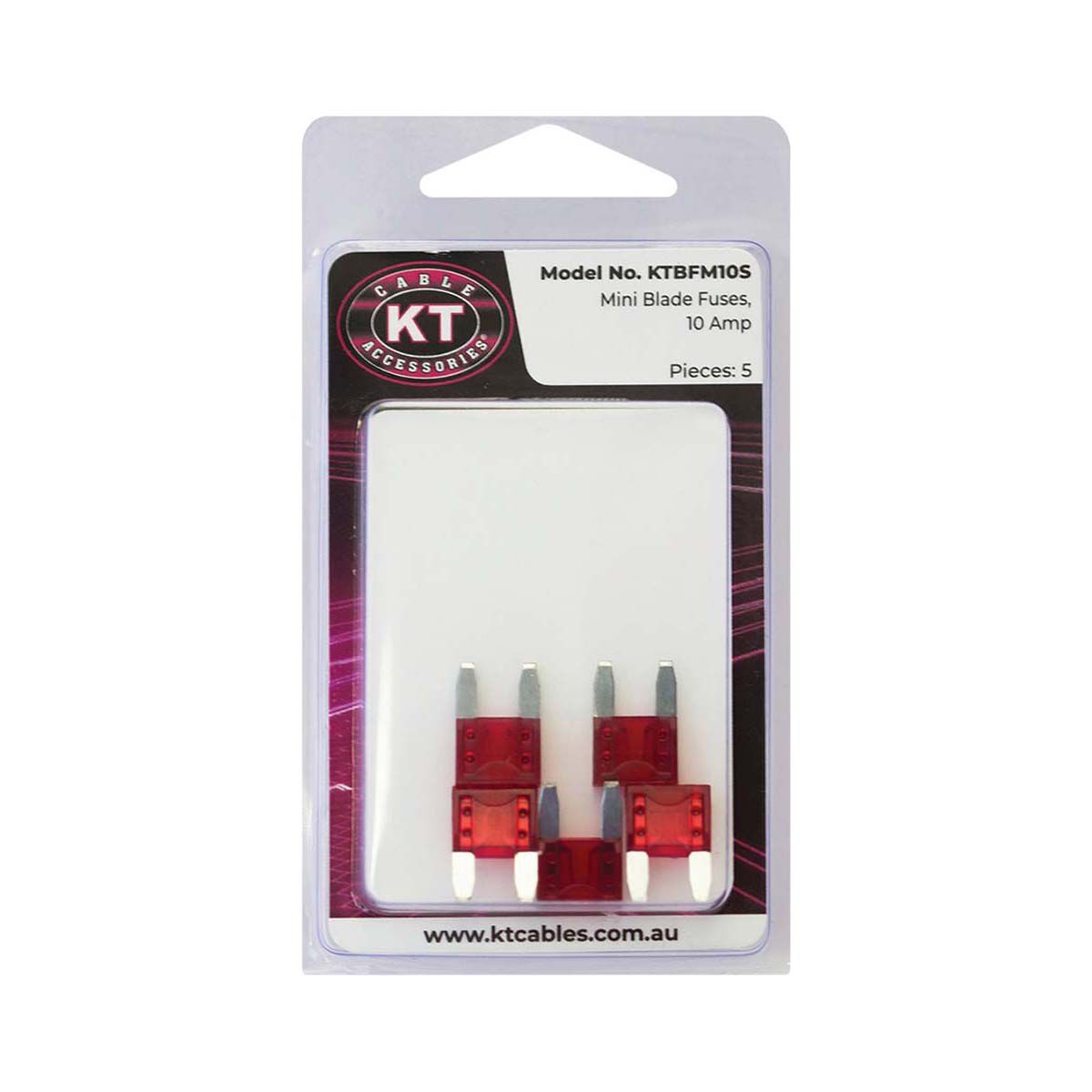 KT Cables Mini Blade Fuse 5 Pack, , bcf_hi-res