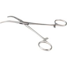 Samaki Stainless Steel Bent Nose Forceps Small, , bcf_hi-res