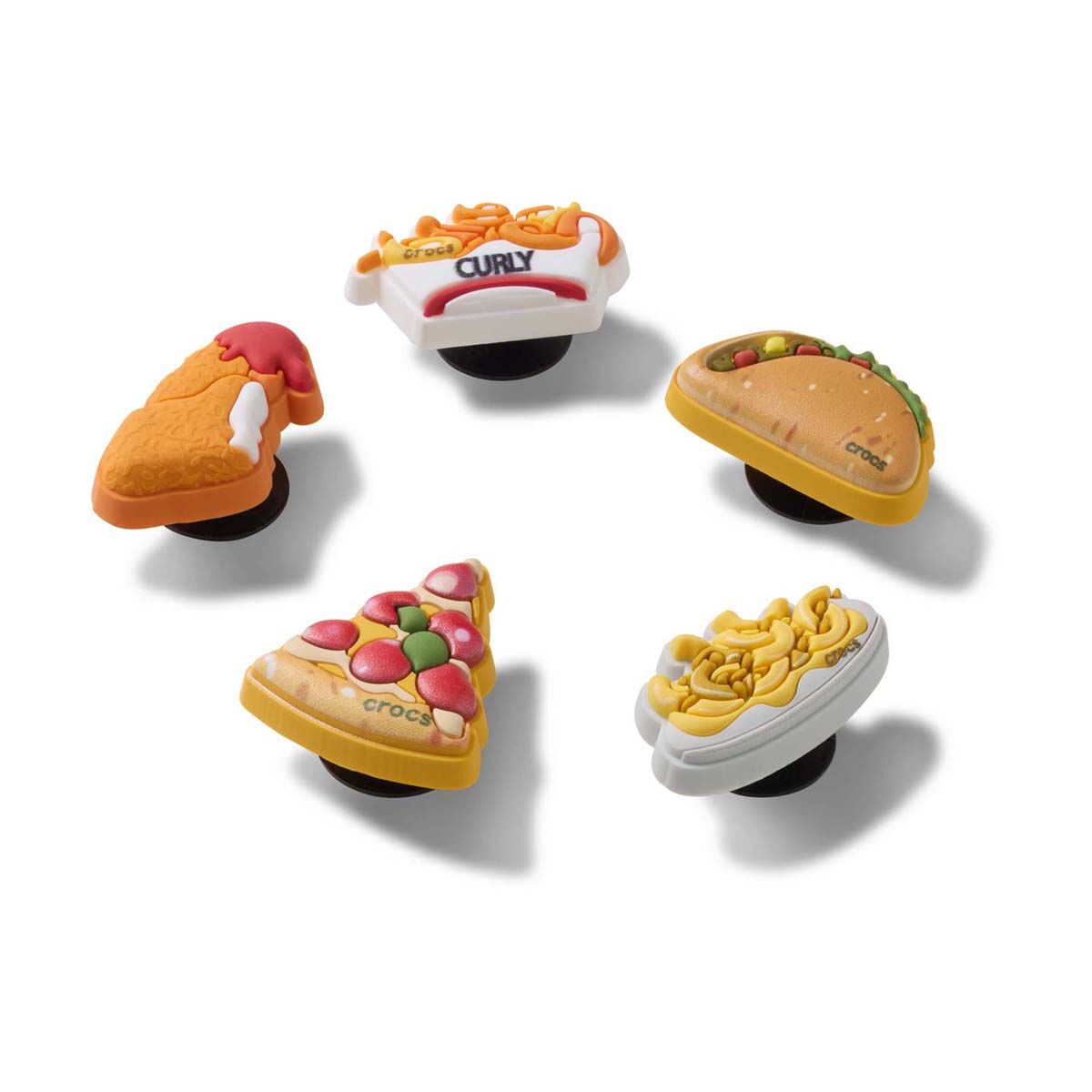 Crocs Jibbitz Favorite Foods 5 Pack, , bcf_hi-res