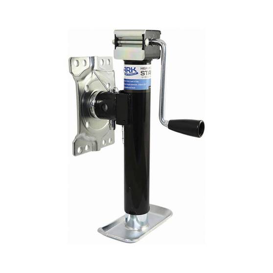 ARK Heavy Duty 10in Jockey Stand - Weld on Ubolt Mount, , bcf_hi-res