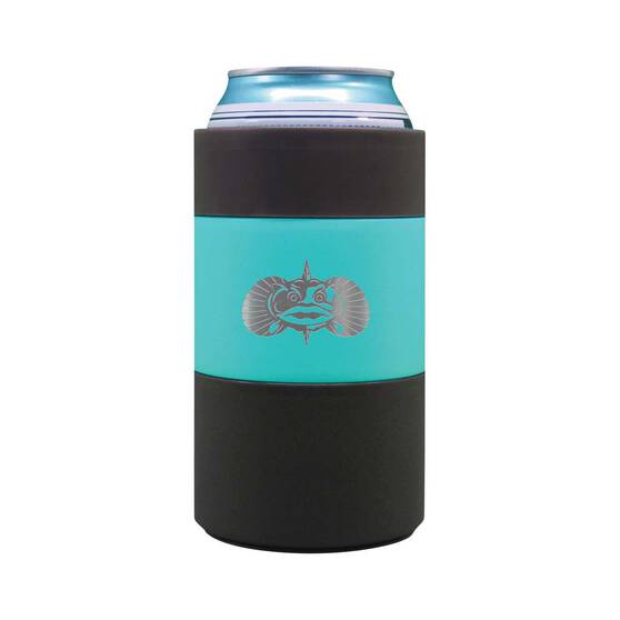Toadfish Non Tipping Can Cooler Teal, Teal, bcf_hi-res