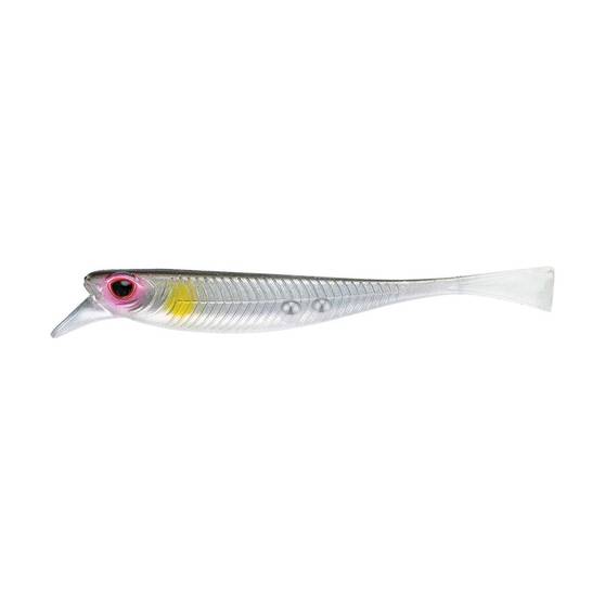 Nomad Live Ops Delta Minnow Soft Plastic Lure 4.5in Silver Shad, Silver Shad, bcf_hi-res