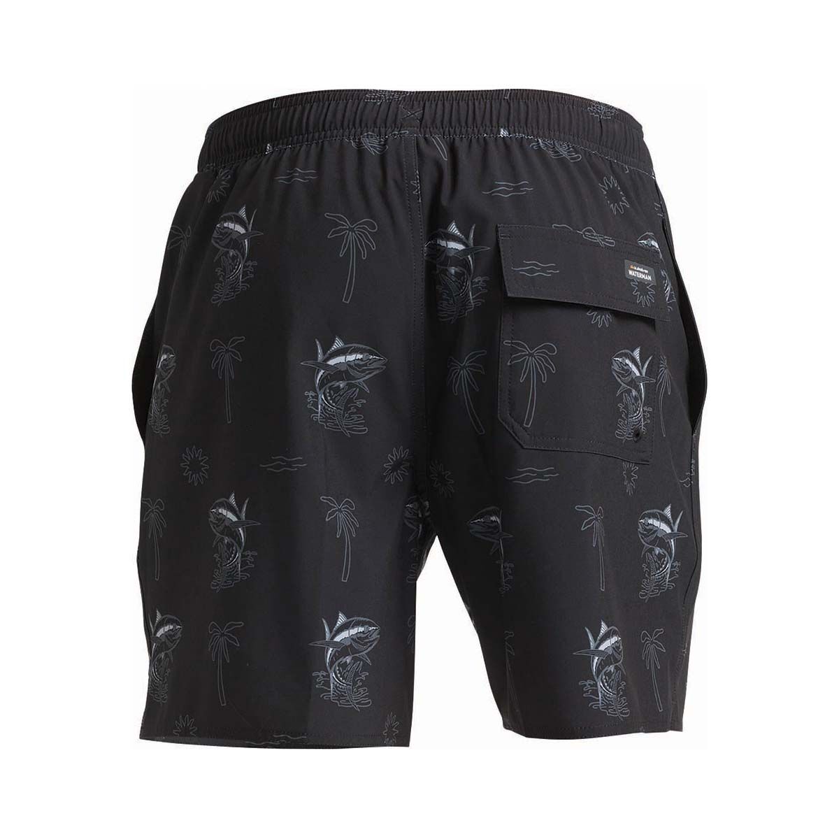 Quiksilver Men&rsquo;s Atoll Volley Boardshorts 18in Black S, Black, bcf_hi-res