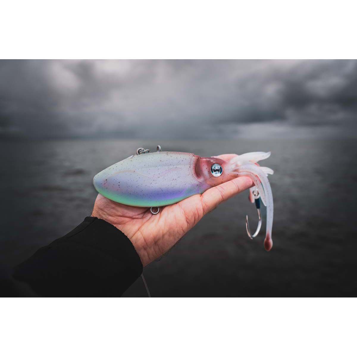 Nomad Squidtrex Vibe Lure 220mm White Glow, White Glow, bcf_hi-res