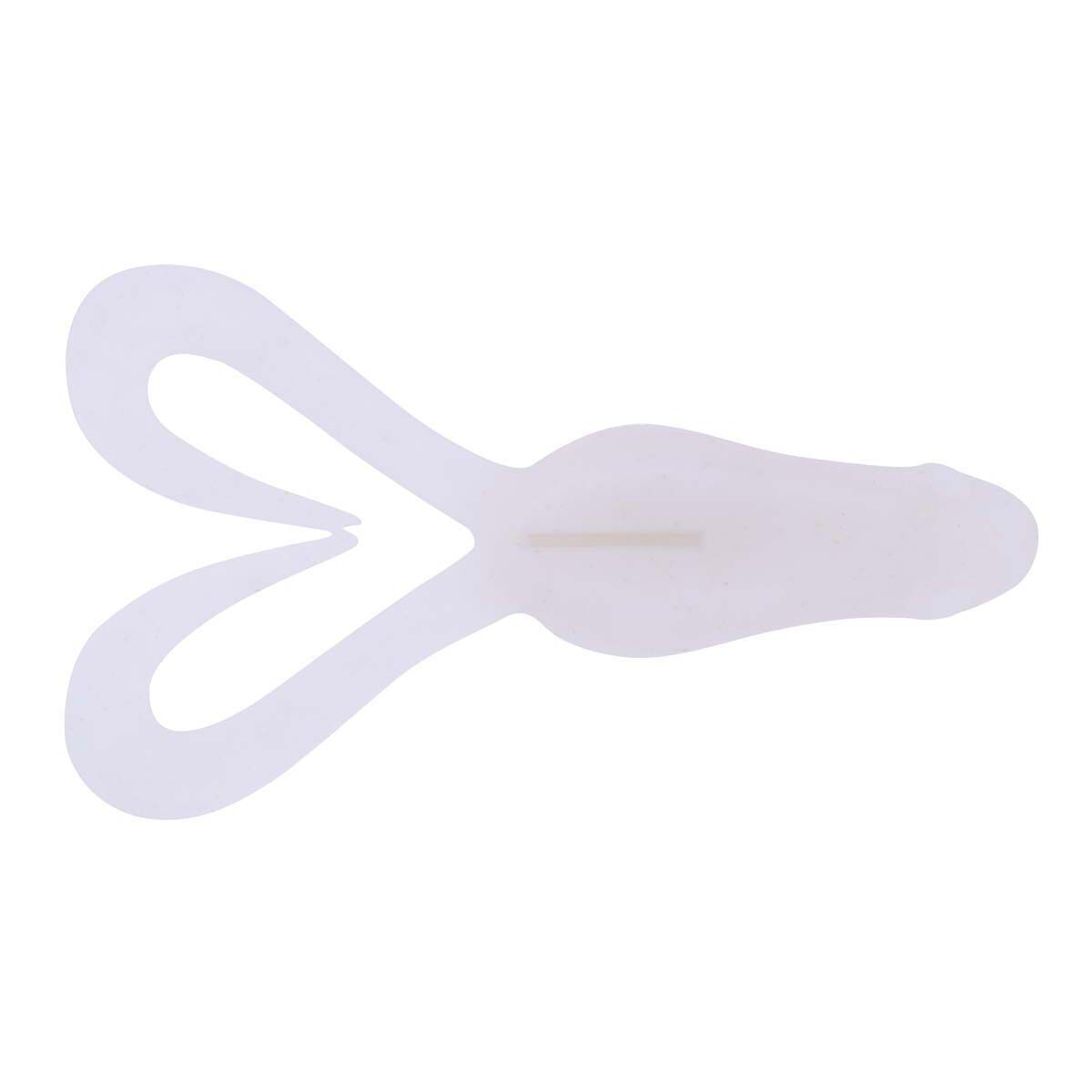 Daiwa Bait Junkie Kicker Curly Soft Plastic Lure 4.25in White Pearl, White Pearl, bcf_hi-res