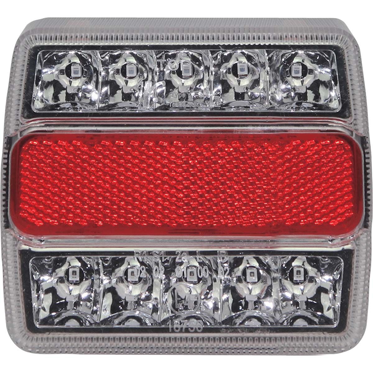 Trailer Lamp Square - Single, , bcf_hi-res