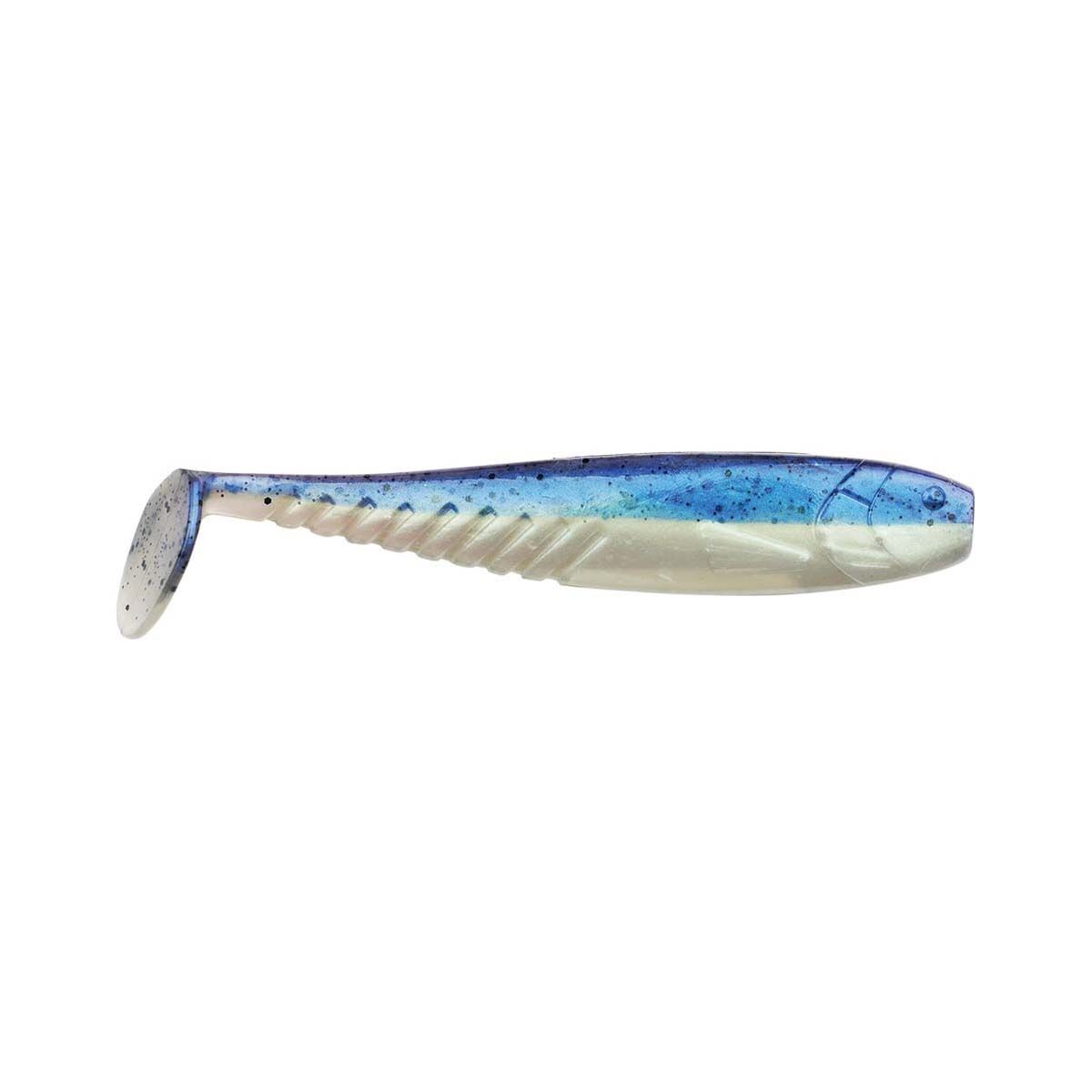Pro Lure Fish Tail Soft Plastic Lure 80mm Pearl Sardine UV, Pearl Sardine UV, bcf_hi-res