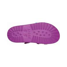 Crocs Youth Beaded Fisherman Sandals, Purple, bcf_hi-res