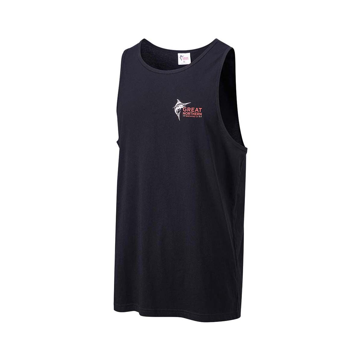 The Great Northern Brewing Co. Men's Tank Charcoal Black S, , bcf_hi-res