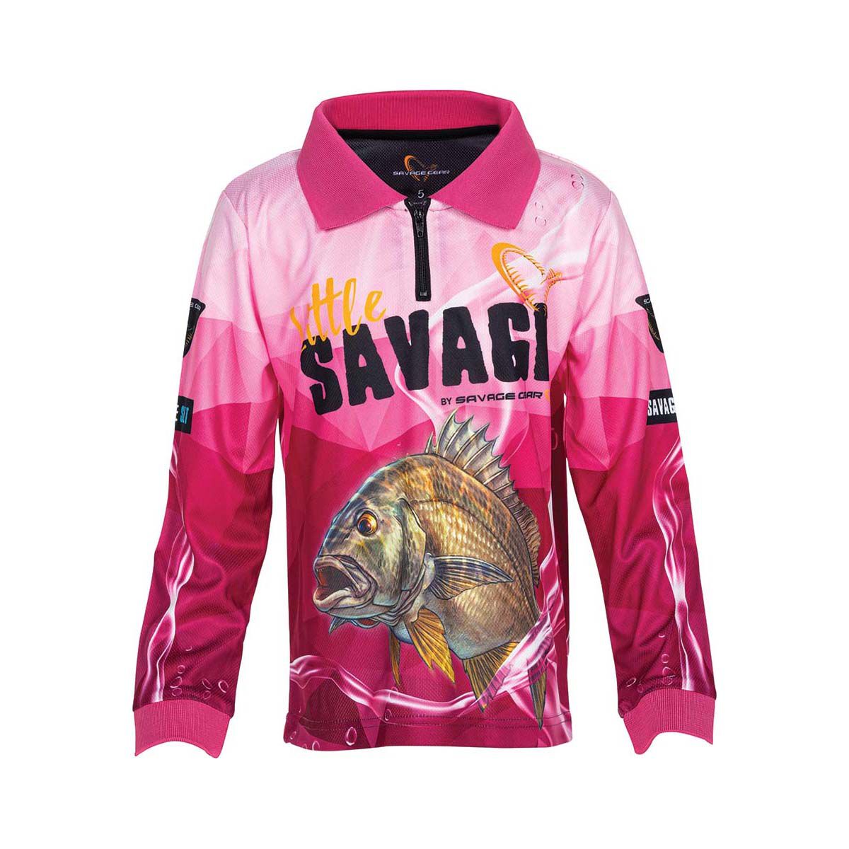 Savage Gear Kids Little Savage Bream Sublimated Polo