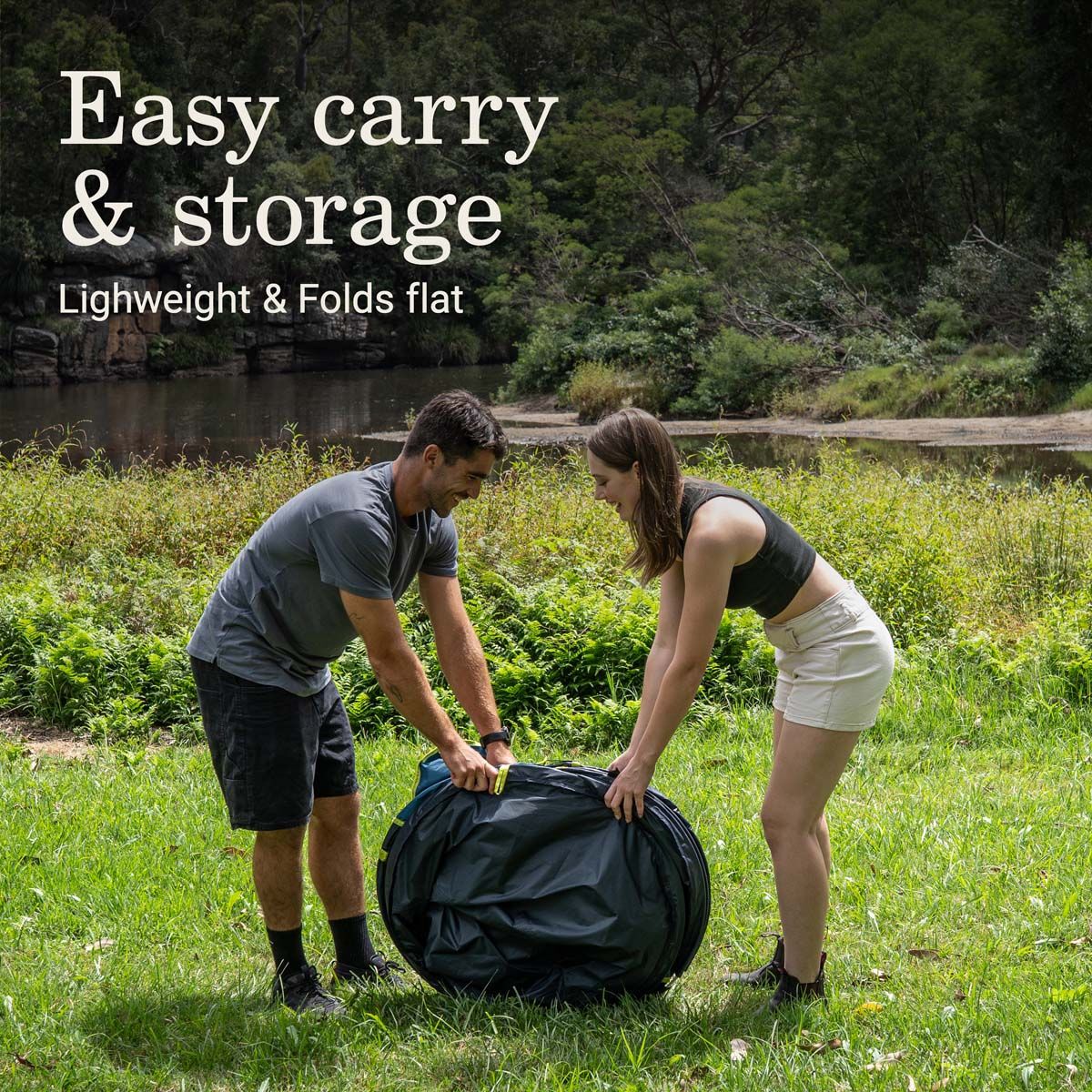 Coleman Darkroom Pop Up Tent 2 Person, , bcf_hi-res