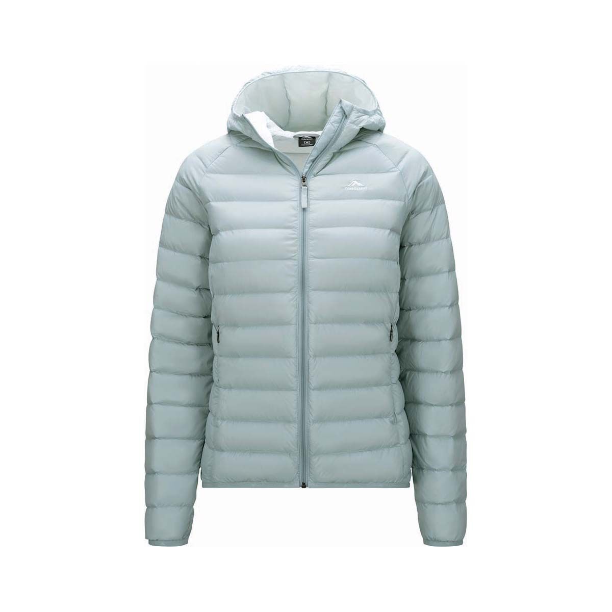 Macpac Women's Uber Light Hooded Down Puffer Jacket V2 Grey Mist 8, Grey Mist, bcf_hi-res