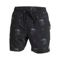 Quiksilver Men’s Atoll Volley Boardshorts 18in Black S, Black, bcf_hi-res