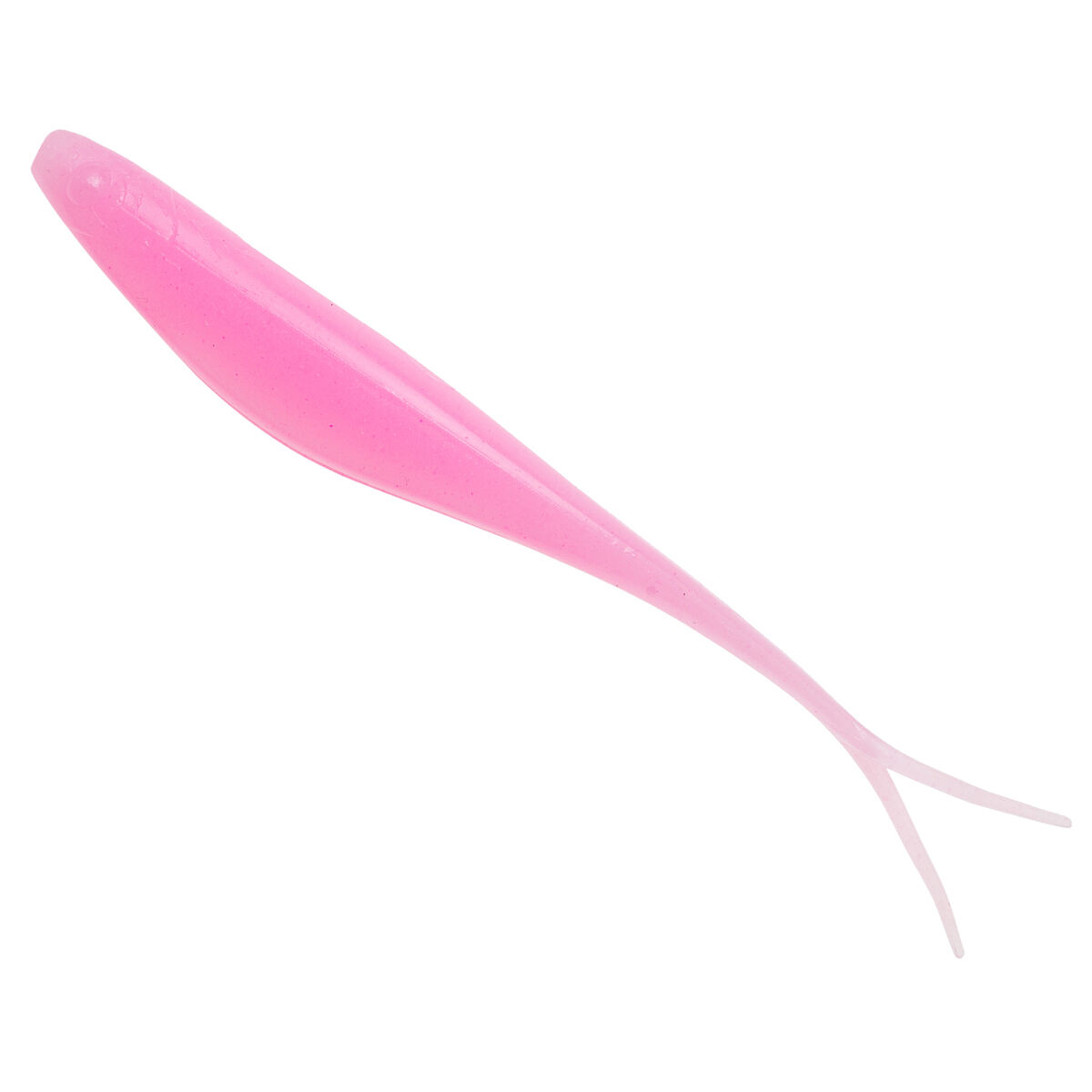 ZMan Jerk ShadZ Soft Plastic Lure 7in 4 Pack Bubble Gum, Bubble Gum, bcf_hi-res