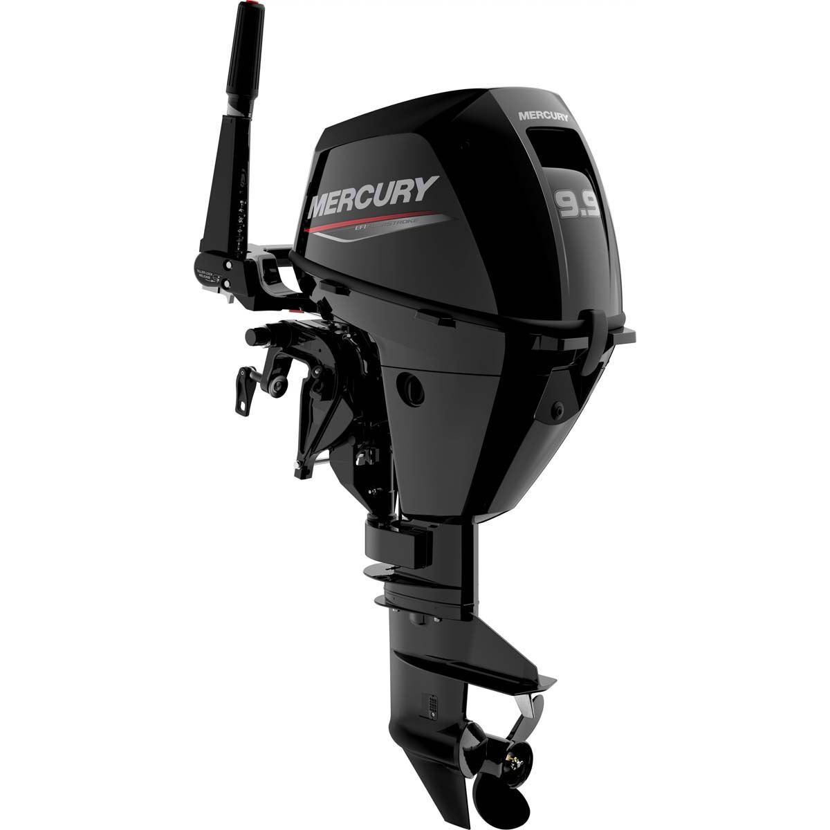 Mercury FourStroke 9.9hp EFI 15" Short Shaft Tiller Outboard Motor, , bcf_hi-res
