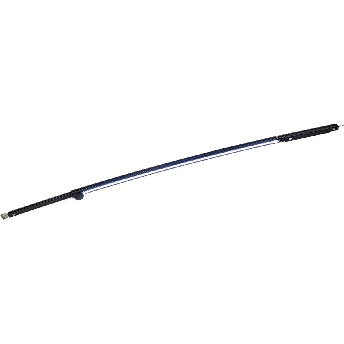 Aussie Traveller Curved Roof Rafter with LED Black, Black, bcf_hi-res