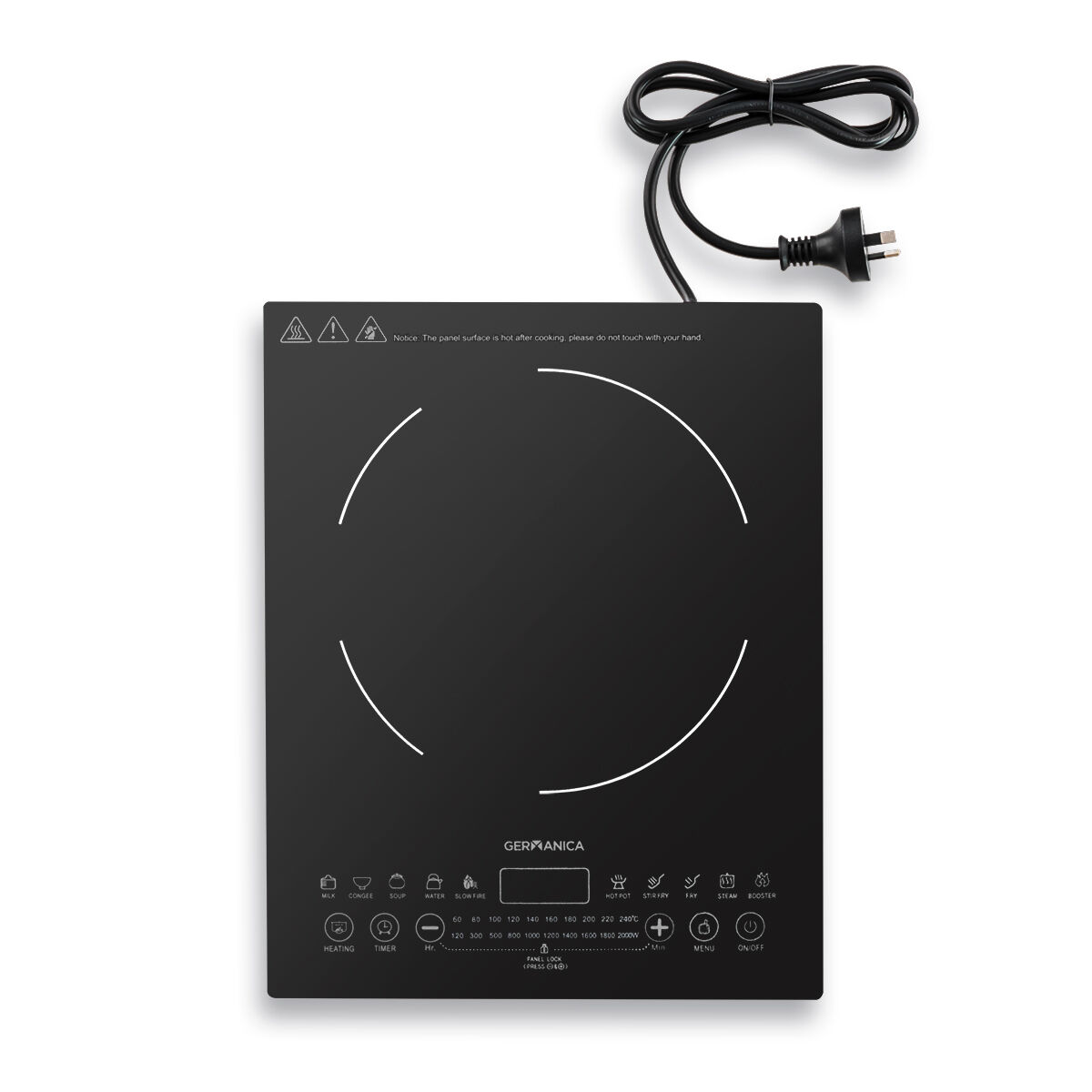 Germanica Ceramic Induction Cooktop, , bcf_hi-res