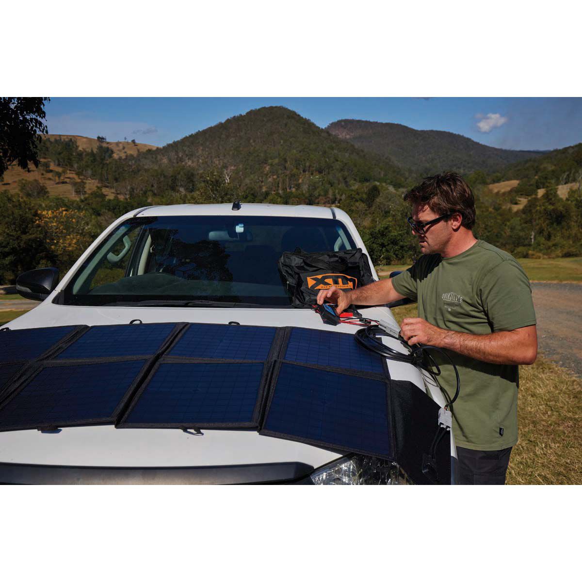 XTM 120W Folding Solar Blanket, , bcf_hi-res