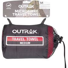 Ourtrak Microfibre Towel - Medium, Deep Red, bcf_hi-res