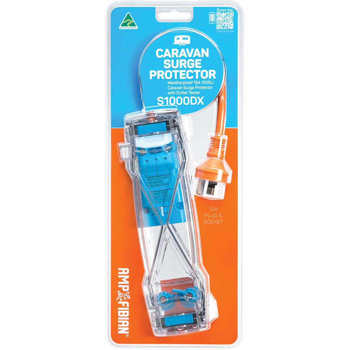 Ampfibian Caravan Surge Protector S1000DX, , bcf_hi-res