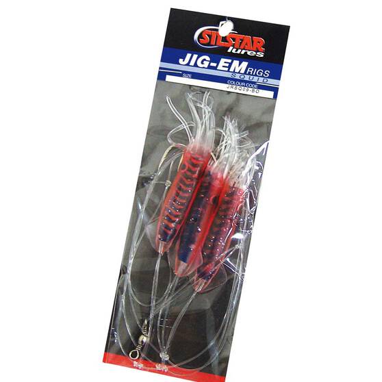 Silstar Jig-em Rig Black / Orange, Black / Orange, bcf_hi-res
