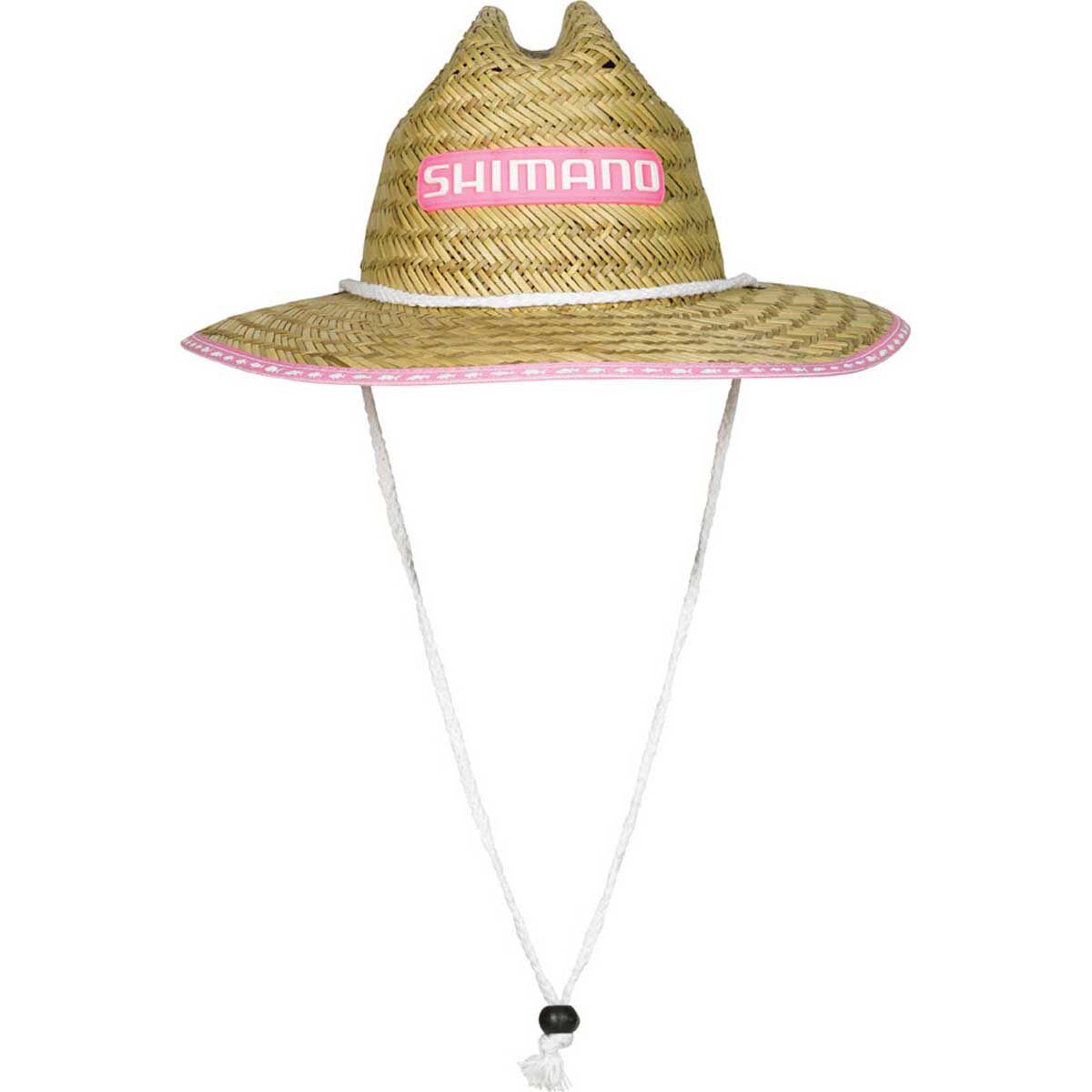 Shimano Kids Wide Brim Straw Hat OSFM BCF