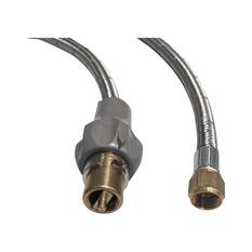 Bromic Hose Gas SS 10 x 2000mm 3/8SAE, , bcf_hi-res